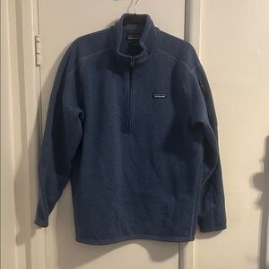 Patagonia Navy Fleece Half-Zip Pullover